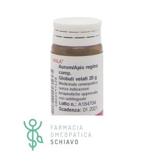 Wala Aurum Apis Regina Compositum Homeopathic Medicine Globuli 20g