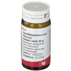 Wala Apis Belladonna Cum Mercurius Medicinale Omeopatico Globuli 20 g monodose