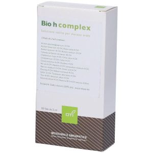 Oti Bio H Complex Composto Medicinale Omeopatico 20 Fiale Fisiologiche 2ml