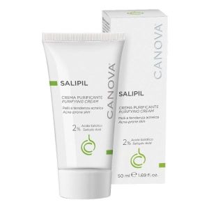 Canova Salipil Crema Viso Antiacne 50ml - Trattamento Efficace