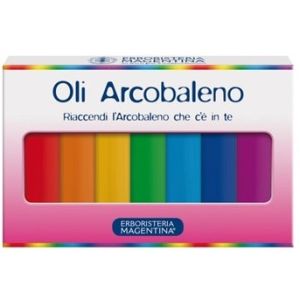 Erboristeria Magentina Arcobaleno Set Olii 7 Pezzi