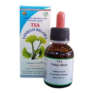 Herboplanet Tsa Ginkgo Biloba Integratore Gocce 50ml