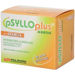 Psyllo Plus Gusto Arancia Integratore Intestinale 20 Bustine