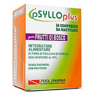 Psyllo Plus Frutti Bosco 24 Compresse