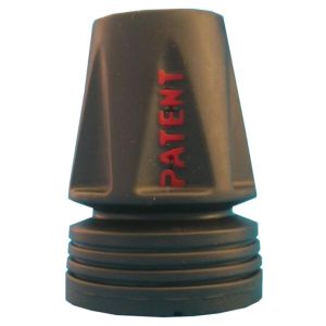 Farmacare Puntale Antiscivolo Bastone Canadese e Gruccia 2 Pezzi 18mm