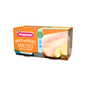 Plasmon Omogeneizzato Con Filetto Di Orata 2x80g