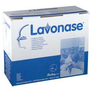 Lavonase Irrigazione Nasale Monouso 5 Dispositivi e 5 Sacche 500 ml