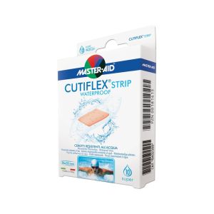 Master-aid Cutiflex Strip Cerotto Trasparente Impermeabile 10 Pezzi