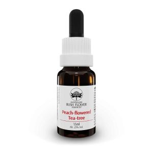 Bush Flower Essences Fiori Australiani Peach-flowered Tea-tree Gocce 15ml