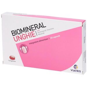 Biomineral Unghie Integratore Rinforzante 30 Capsule