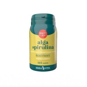 Erba Vita Alga Spirulina Integratore Ricostituente 125 Tavolette 400mg