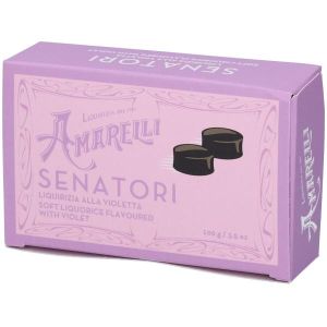 Liquirizia Gommosa Senatori Scatoletta Violetta 100g
