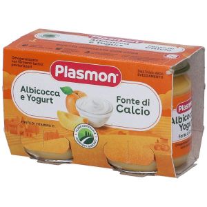 Plasmon Omogeneizzato Yogurt Albicocca 2 Vasetti da 120g
