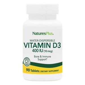 Nature's Plus Vitamina D 400 Ui Idrosolubili Integratore 90 Tavolette