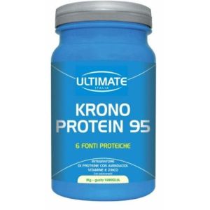 Ultimate Sport Krono Protein 95 Vaniglia Integratore Proteico 1Kg