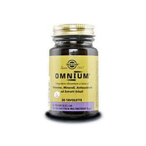Solgar Omnium Integratore Alimentare Multivitaminico-multiminerale 30 Tavolette