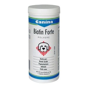 Canina Biotin Forte Integratore Polvere Pelo Cani 100g