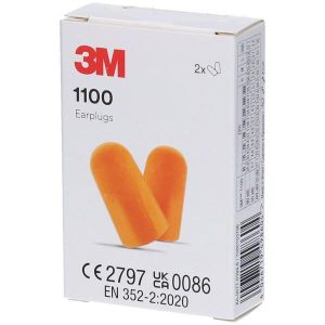 Tappi Auricolari Barriera Rumori Monouso 1100p 4 Pezzi