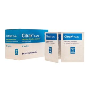Citrak Forte Integratore di Potassio 30 Bustine