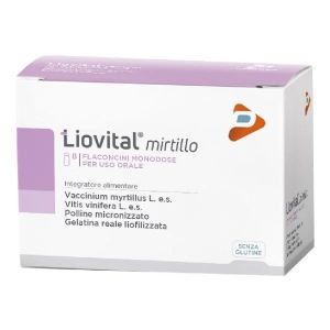 Liovital Mirtillo Integratore 8 Flaconcini 10ml