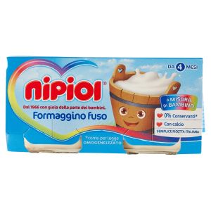 Nipiol Omogeneizzato Formaggino 80g 2 Pezzi