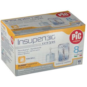 Ago Per Penna Pic Insupen Original Gauge 31x8 Mm 100 Pezzi