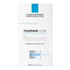 La Roche Posay Toleriane Ultra Demaquillant Struccante Viso Occhi 30 Flaconcini  Globuli Contenitore MONOdose