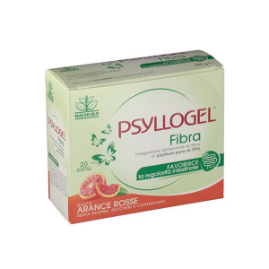 Psyllogel Fibra Intestinal Supplement Blood Orange Flavor 20 Sachets