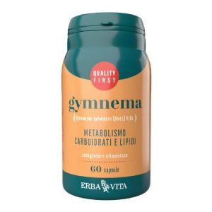 Erba Vita Gymnema Integratore Metabolismo Carboidrati e Lipidi 60 Capsule