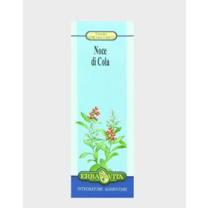 Erbavita Hydroalcoholic Tinctures Cola Nut Food Supplement 50ml