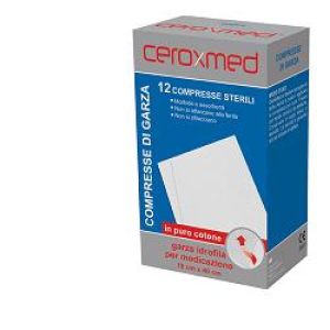 Ceroxmed Pure Cotton Ibsa Gauze Tablets 100 Sterile Tablets 10x10cm