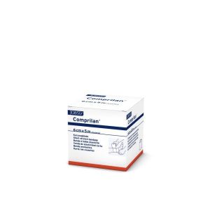 Benda Elastica Compressiva Comprilan Estendibilità Bassa Sterile Color Pelle 6x500cm
