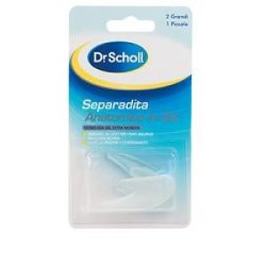 Scholl Anatomical Finger Separator In Quick Relief Gel