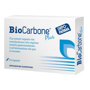 Biocarbone Plus Integratore Benessere Intestinale 24 Capsule