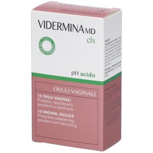 Vidermina Clx Ovuli 10 Pezzi Igiene Intima Sicura e Delicata
