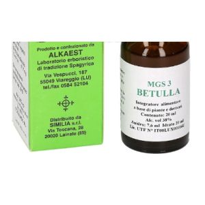 Mgs3 Birch Glyceric Macerate Spagyric 20ml