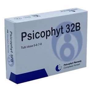 Psicophyt 32 B Integratore Azione Tonica 4 Tubi di Globuli