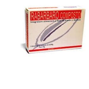 Rabarbaro Composto 50 Tavolette