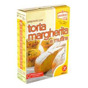 Pedon Easy Glut Preparato per Torta Margherita e Muffin Senza Glutine 400g