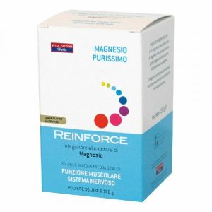 Reinforce Magnesio Purissimo Integratore Muscoli e Sistema Nervoso 150g