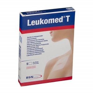 Leukomed T Medicazione Adesiva Trasparente 8x10cm 5 Pezzi