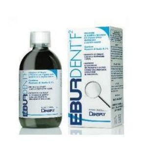 Eburdent f2 sodium fluoride and triclosan mouthwash 500 ml