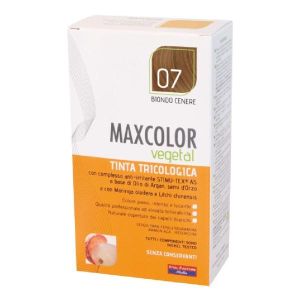 Max Color Vegetal Tinta per Capelli Tricologica N°07 Biondo Cenere 140ml