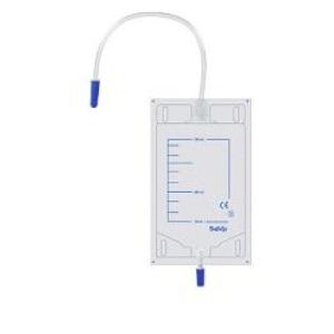 Serenity Sacca Per Raccolta Urina Da Gamba Con Tubo 10 cm 10 Pezzi