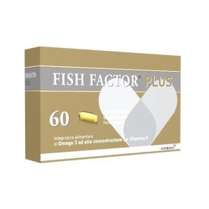 Fish Factor Plus Integratore Omega 3 60 Perle Grandi