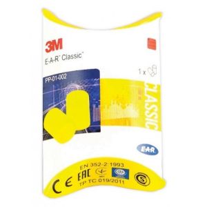 Farvisan Ear Classic Inserti Auricolari Monouso Pvc Espanso 2 Pezzi