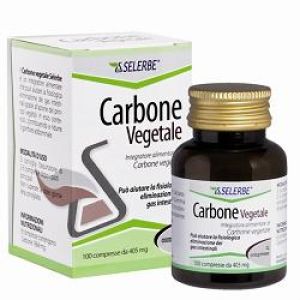 Selerbe Vegetable Coal Food Supplement 100 Tablets