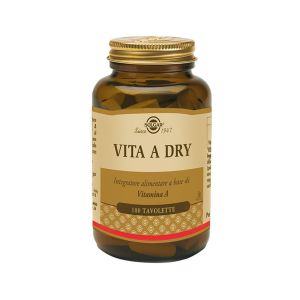 Solgar Vita A Dry 100 Tablets