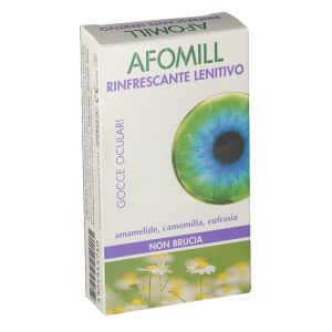 Afomill Rinfrescante E Lenitivo Gocce Oculari 10 Flaconcini Monodose