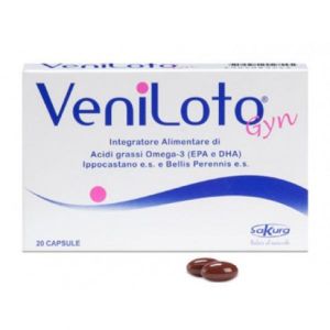 Veniloto Gyn Integratore Microcircolo 20 Capsule